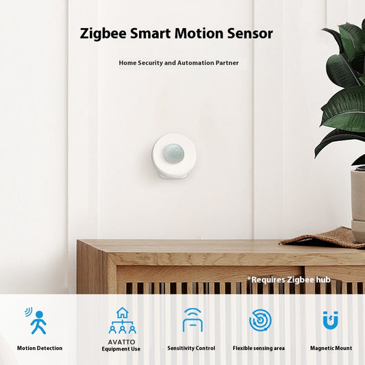 Graffiti ZigBee Smart Human Infrared PIR Sensor