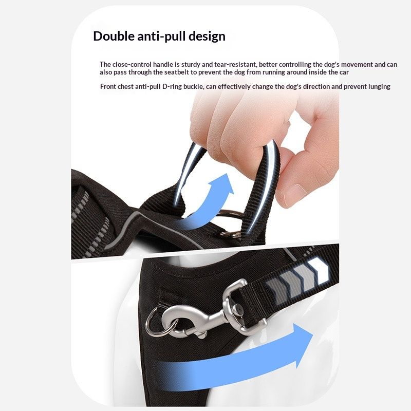 Explosion-proof Padded Pet Dog Harness