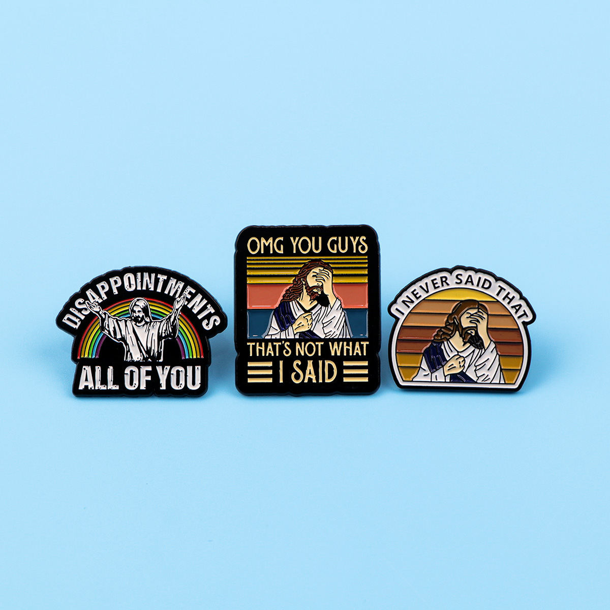 Funny Enamel Pin Brooch Backpack Clothing Accessories
