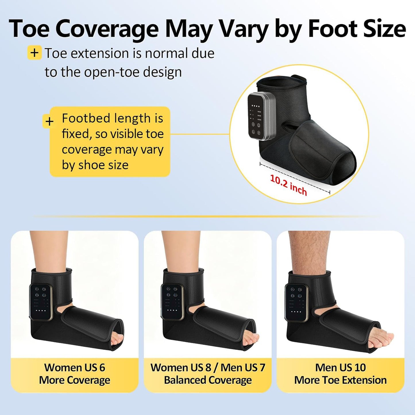 Air-pressure Kneading And Heating Foot Massager With Electric Massage Function