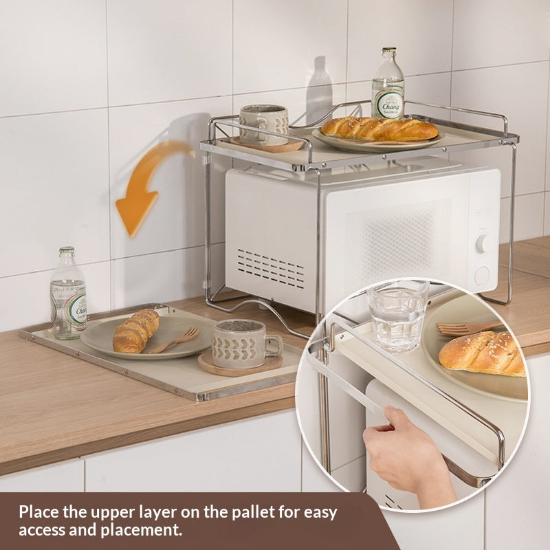 Multifunctional Kitchen Shelf And Korean-style Storage Floor Table