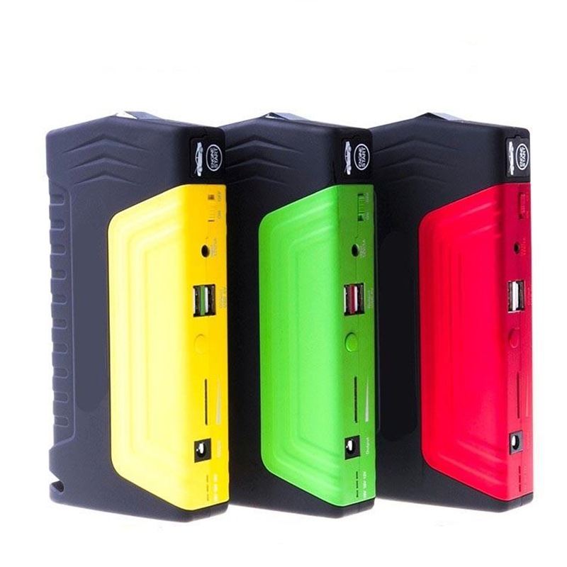 Car Emergency Starter Power Supply Car Starter Mobile Spare Battery Ignition Artifact With Electric Treasure