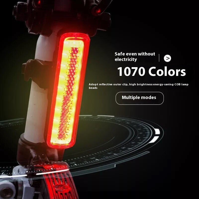 Bicycle Light Usb Charging Safety Riding