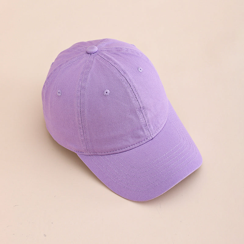 New Men's And Women's Solid-color Light Board Fashion And Simplicity Style Adjustable Baseball Cap Suitable For Outdoor Outings And Daily Commuting Outfits