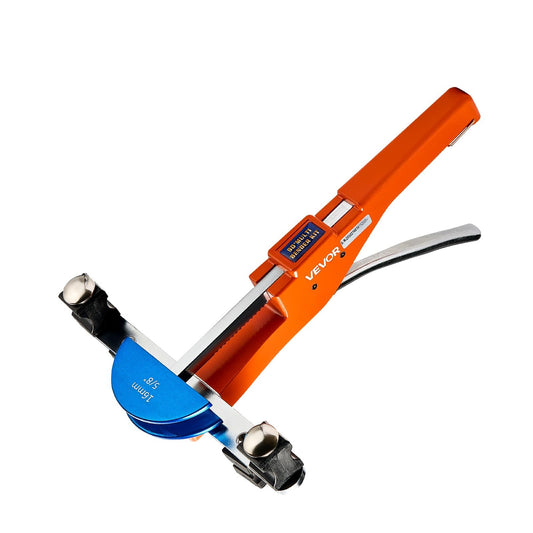 Tubing Bender Kit, 1/4 To 7/8 Inch, Compact Ratcheting Tube Pipe Bender, Ratchet Hand Bending Tool, With 7 Color Aluminium Alloy Dies, HVAC Tools, For Copper HVAC Air Conditioning Refrigeration