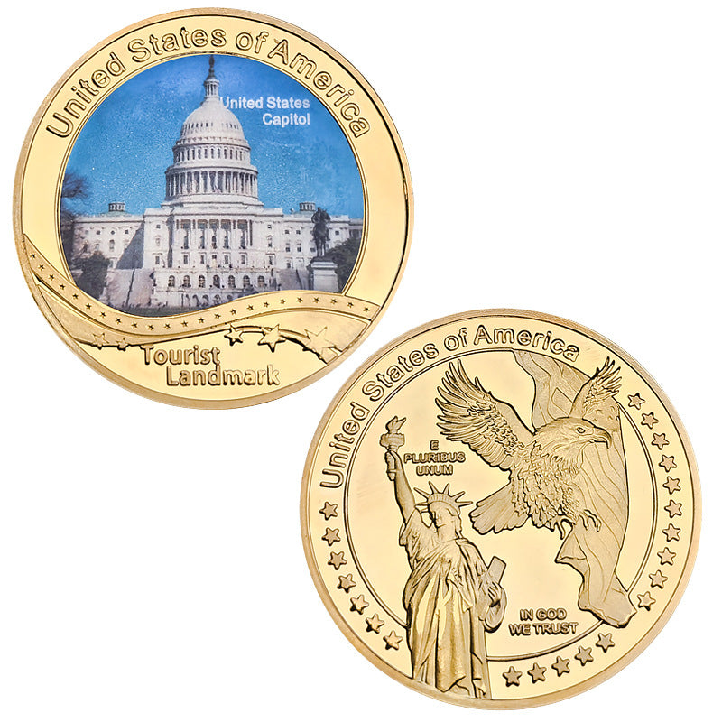 Metal Badge Gift Commemorative Coin