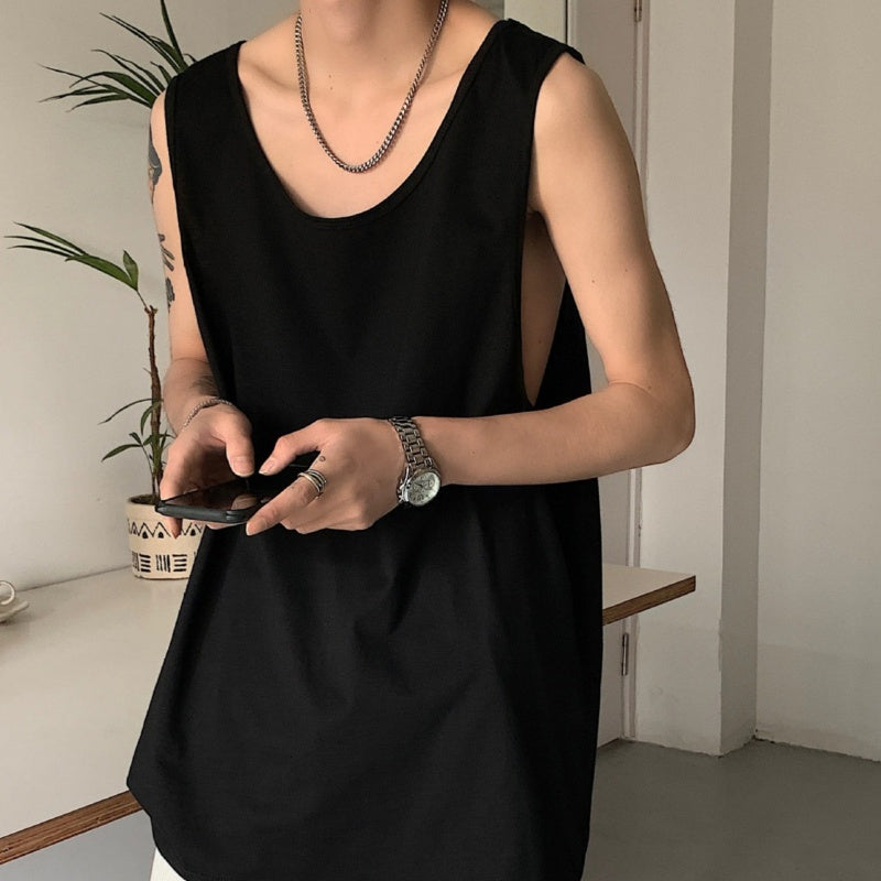 Sleeveless Vest Casual Versatile Cover-up Fitness