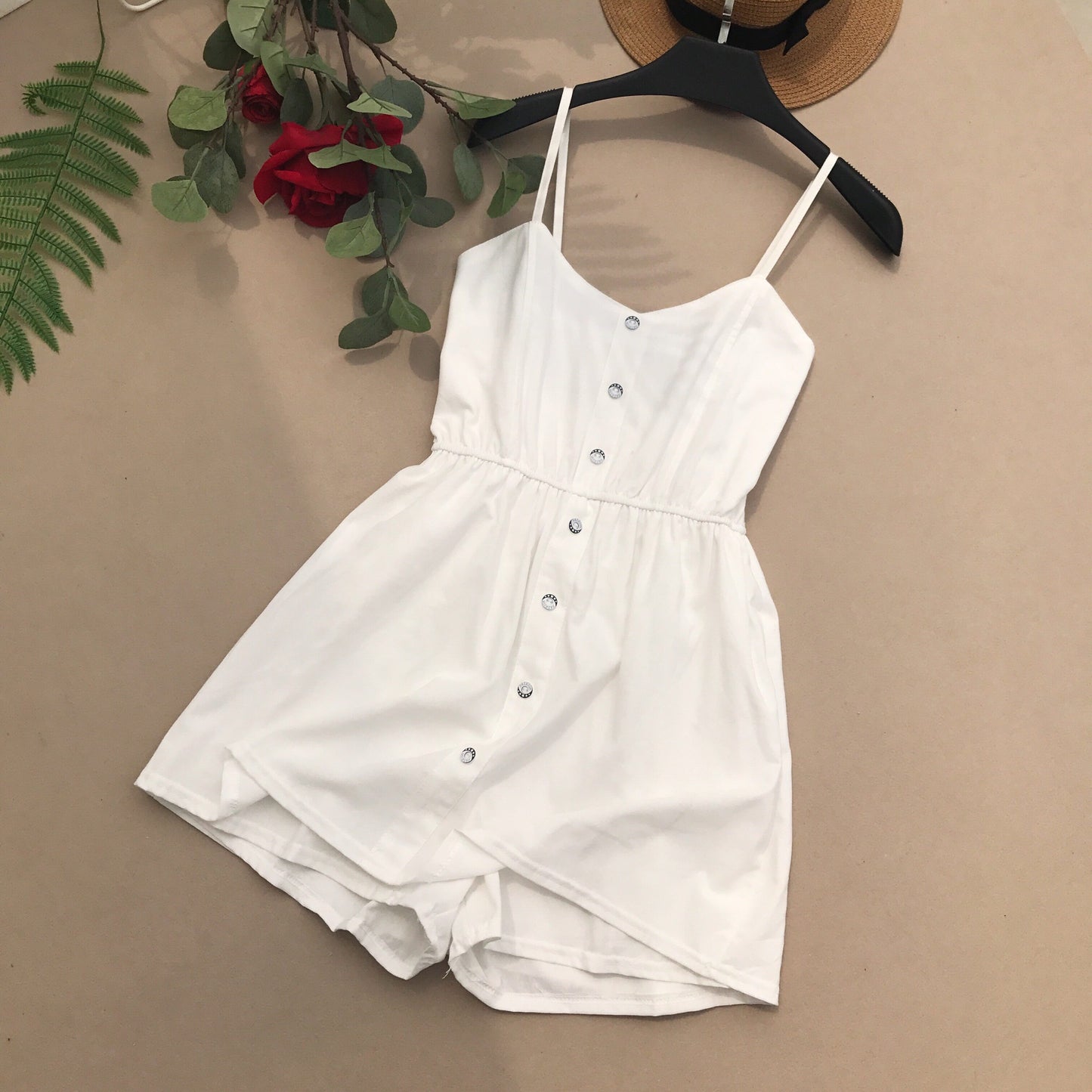 Summer New Korean Solid Color Dress