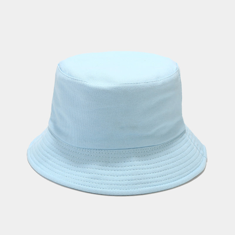 New Solid-color Double-sided Wearable Sun Hat For Outdoor Photography, Slimming Face Cap, Daily Outing Sun Protection Hat