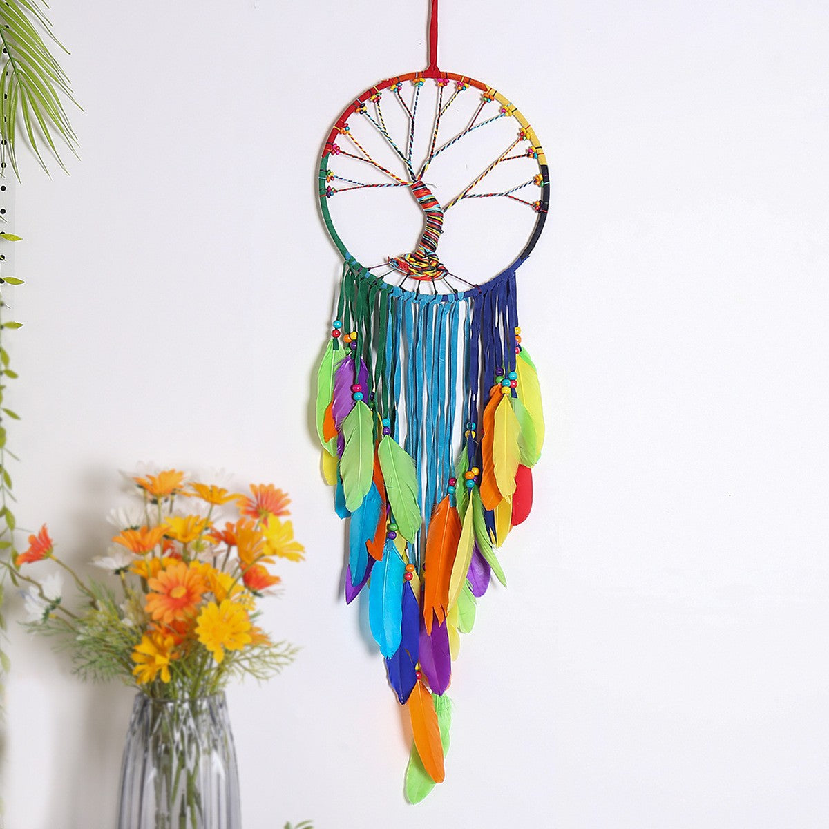 Home Decor Tree Of Life Bohemian-Style Handwoven Tapestry
