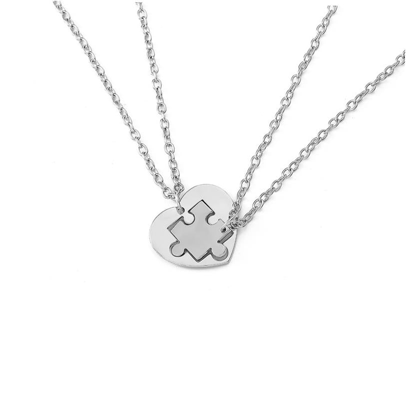 Simple Heart-shaped Pendant For Sisters And Best Friends