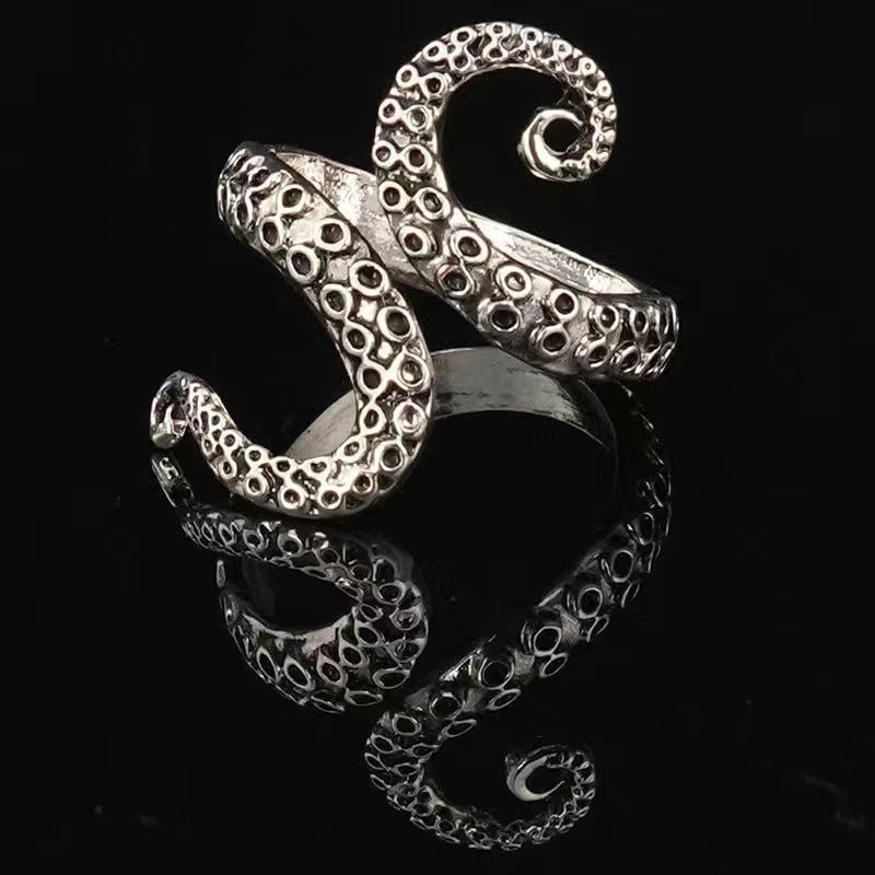 Best-selling Octopus Open-ring European And American Punk Style