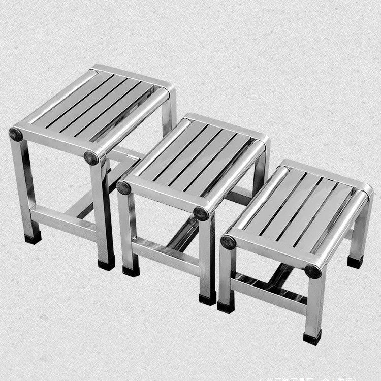 Stainless Steel Small Stool Sturdy Step Stool For Home Use