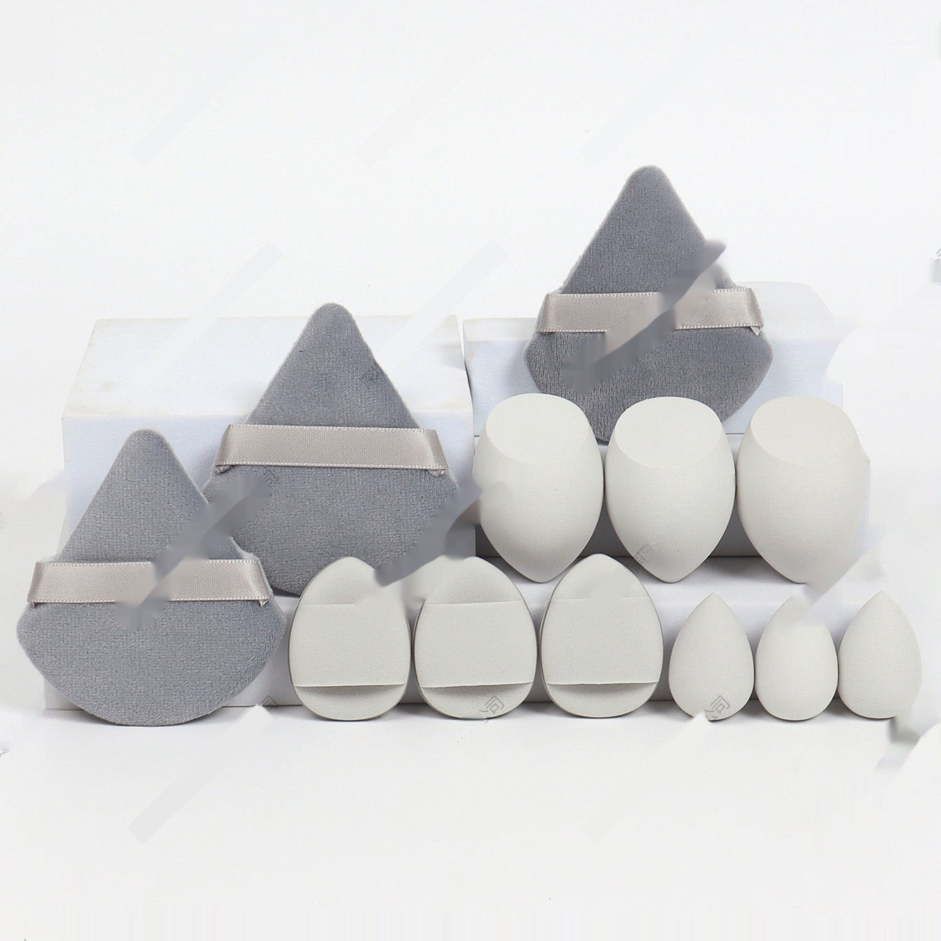 12-piece Makeup Sponge Puff Set