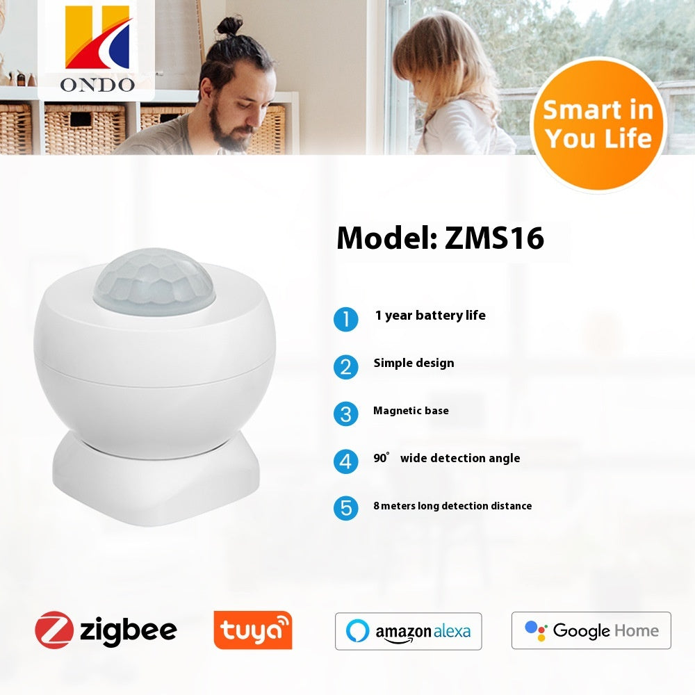 Graffiti ZigBee Smart Human Infrared PIR Sensor