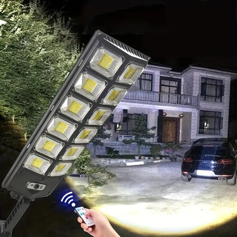 1x Ultra-Bright LED Solar Outdoor Streetlight Daylight Mode Garden Lighting
