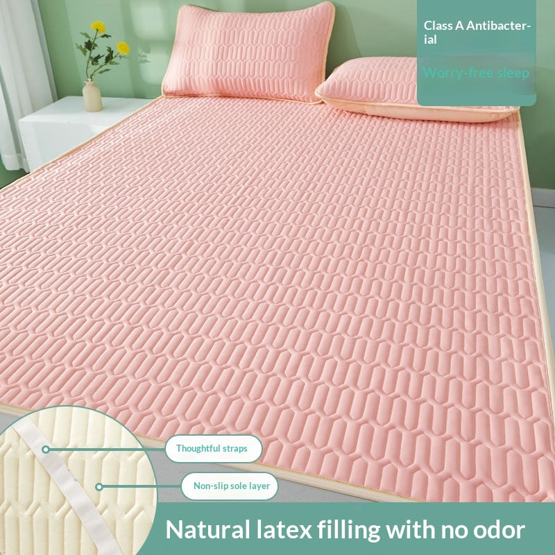 Summer Ice Silk Latex Cooling Mat Class A Baby Grade Three Piece Set