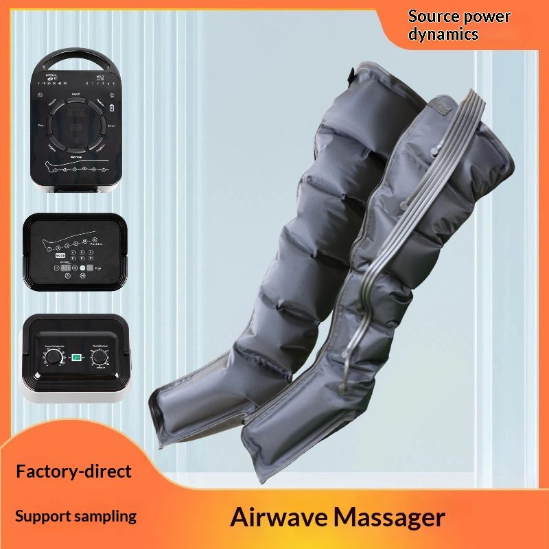 Leg Circulation Kneading 6-Channel Air Pressure Massage Device