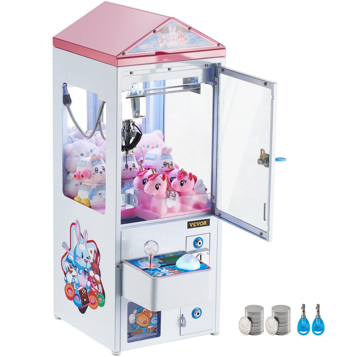 Claw Crane Machine Mini Candy Prize Grabber Catcher Arcade Game Toys