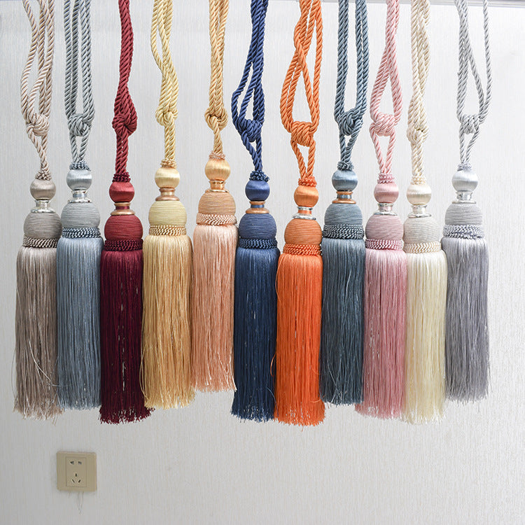 Tassel Curtain Tiebacks Small Single Tassels Hanging Balls Curtain Cords And Accessories