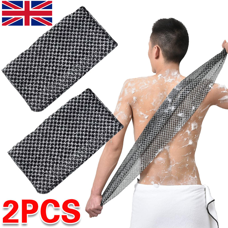 Body Cleaning Back Scrubber Exfoliating Bath Towel Washcloth Shower Scrubber