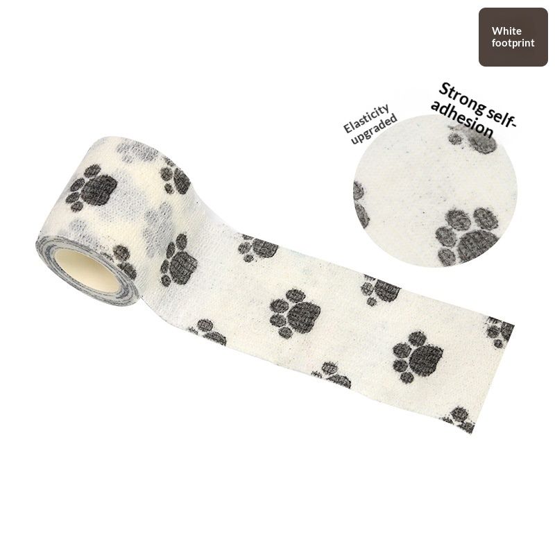 Pet Dog Bandage Finger Protector Non-woven Elastic Outdoor Camouflage Bandage