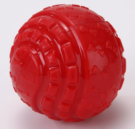 Pet sounding ball-red-TPR-1 piece