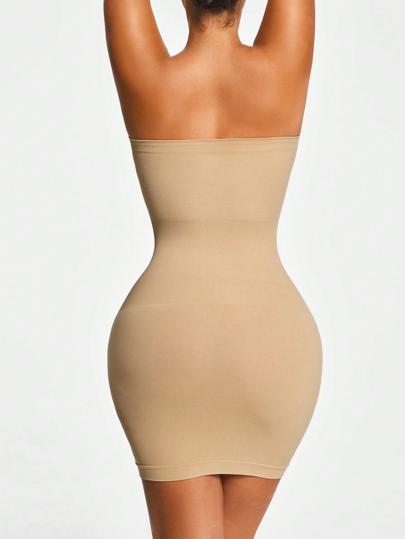 Strapless Full Body Shapewear Dress - Bust Lift, Tummy Control & Natural Butt Enhancement