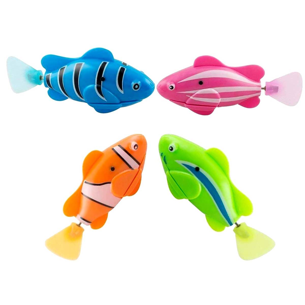 Robot Fish,Electronic Pet Fishes,Robotic Fish For Cats And Dogs, Swimming Fi-sh,Interactive Bath Fi-sh Toy For Pets, Activated Swim Fishes For Aquarium And Pool