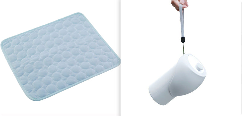 Pet Dog Cat Ice Silk Cold Nest Pad For Cooling In Summer