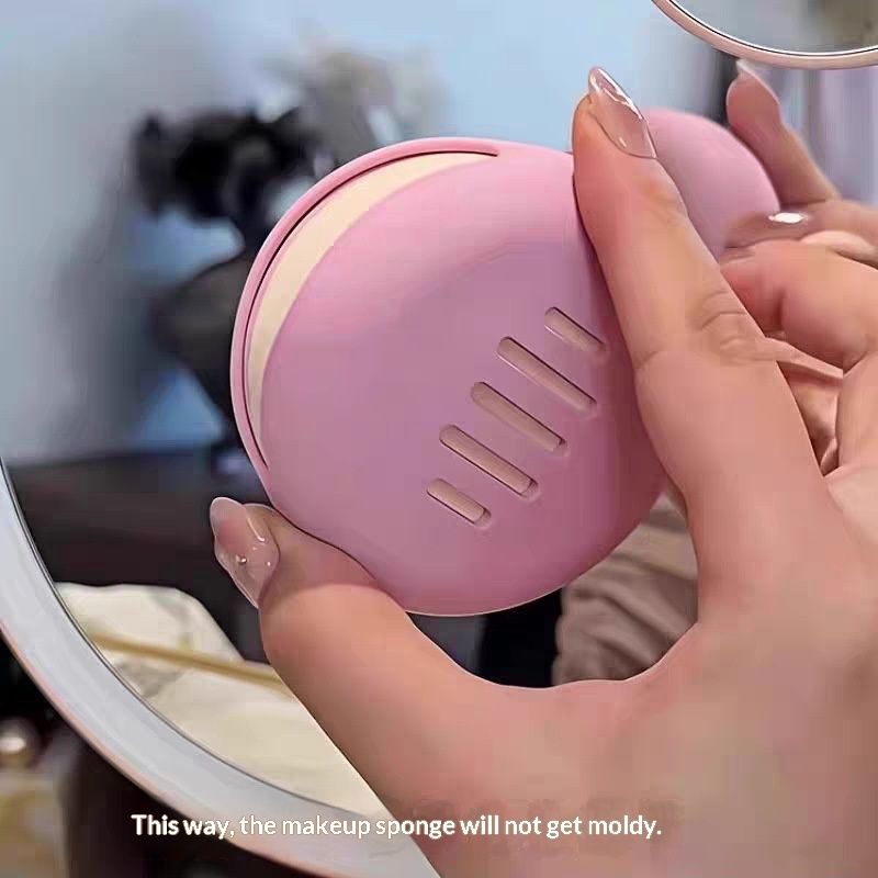 Beauty Blender Storage Bag Soft Silicone Dustproof And Breathable
