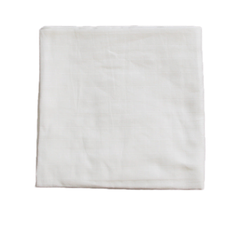 Solid-color Double-layer Gauze Bath Towel