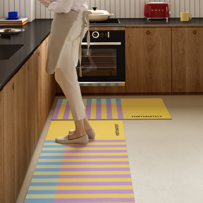 Dopamine-style Kitchen Household Diatomaceous Earth Floor Mat
