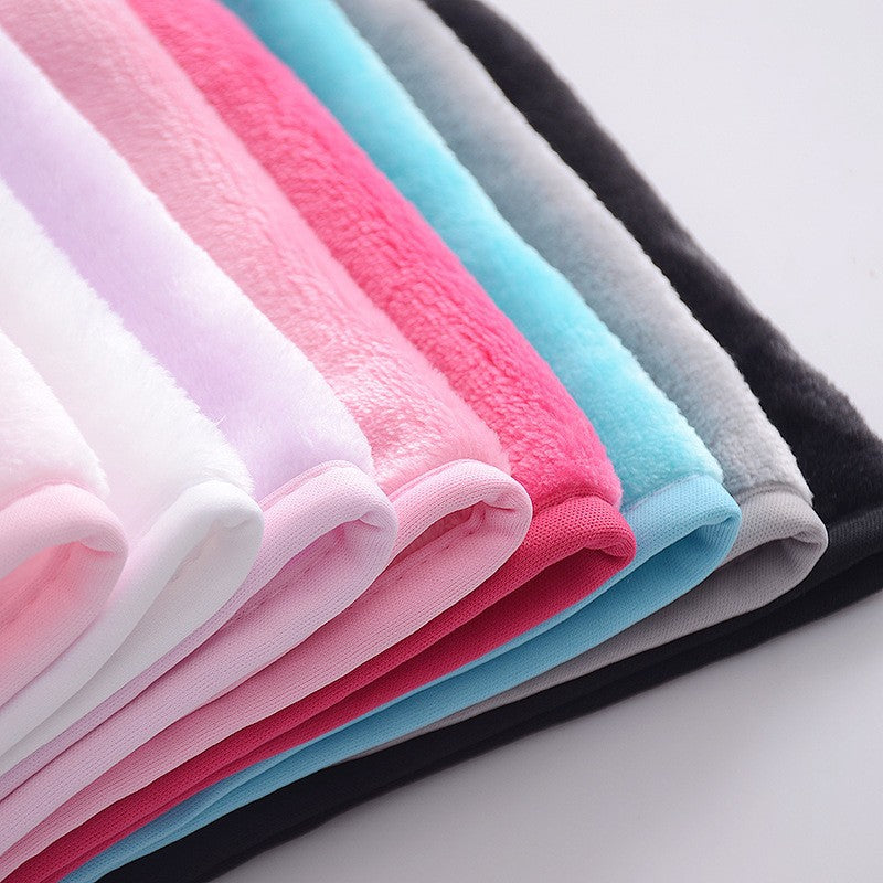 Microfiber Absorbent Makeup Remover Cloth Flannel