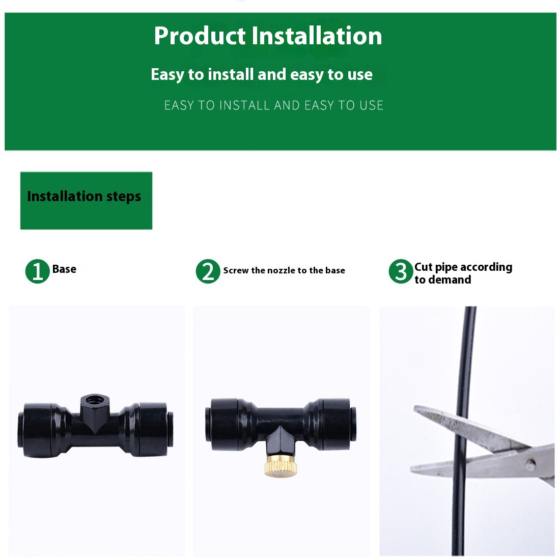 Garden Cooling Atomization Cooling System Set