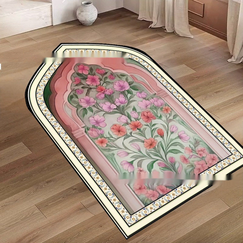 Crystal Velvet Carpet Living Room Stain-resistant Easy To Care