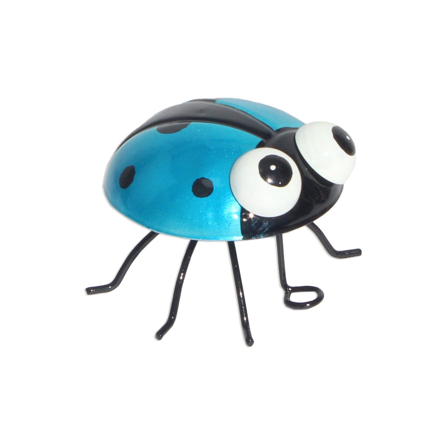 Wrought Iron Beetle And Ladybug Wall Decor For Outdoor Courtyards And Balconies