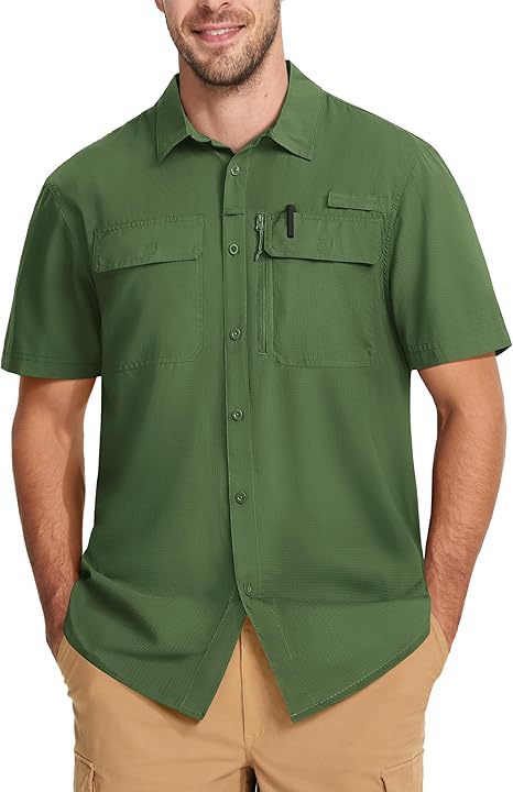 Solid-color Outdoor Quick-drying Breathable Lightweight Shirt