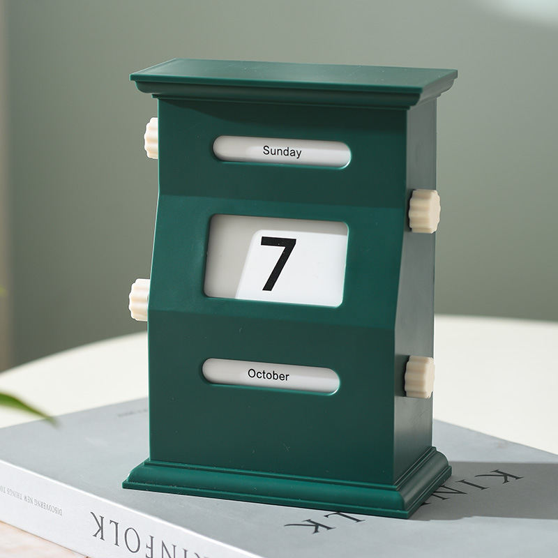 Retro Instagram-style Creative Desk Ornament Desk Calendar