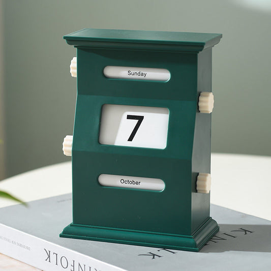 Retro Instagram-style Creative Desk Ornament Desk Calendar