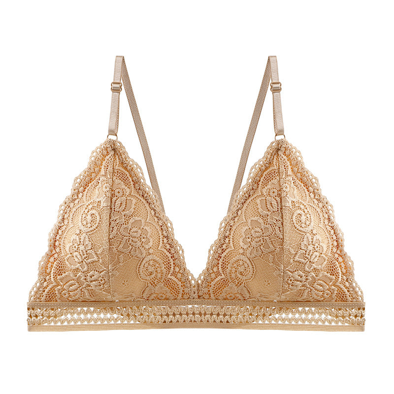 Women's Lace Chest Wrap Beauty Back And Push Up Comfortable Bra