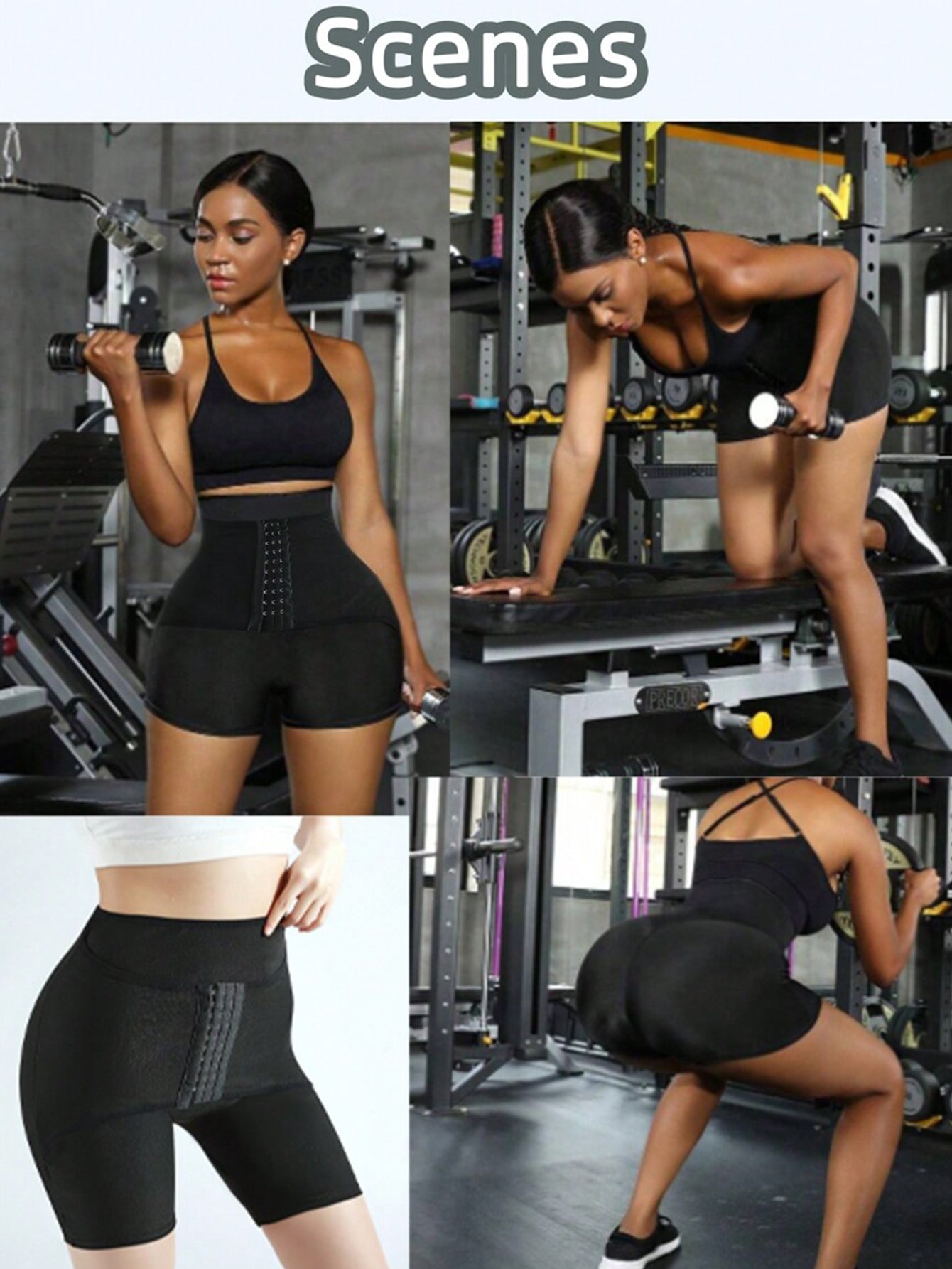 Sauna Sweat Shorts For Women High Waisted Sauna Legging Pants Slimming Compression Body Shaper