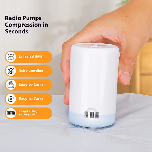 Vacuum Compression Bag Wireless Electric Swimming Ring Charging Cylinder