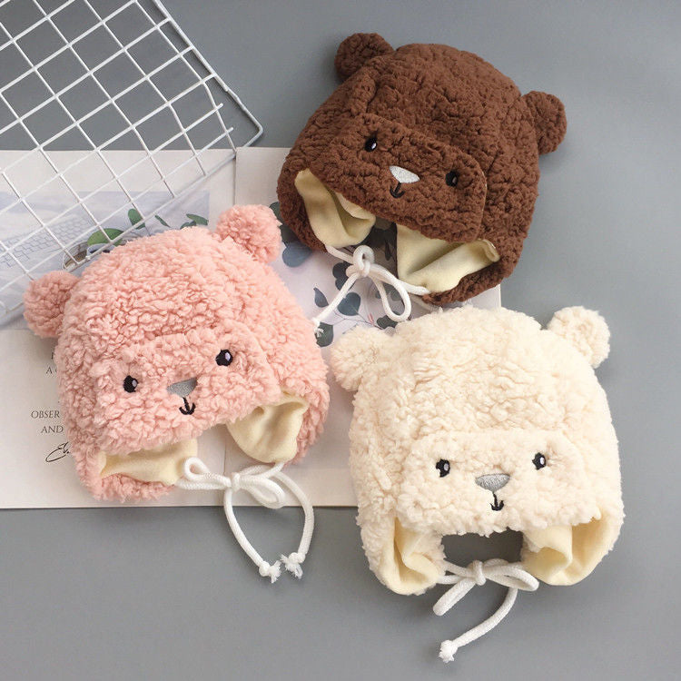 Korean Baby Sleeve Cap Winter Cute For Foodie