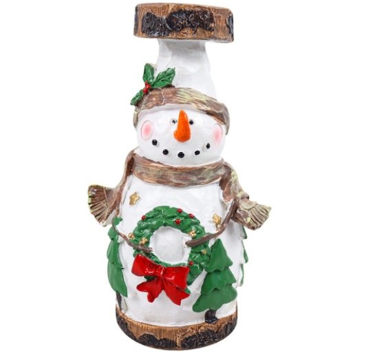 Christmas candlestick-Snowman Model-1 piece