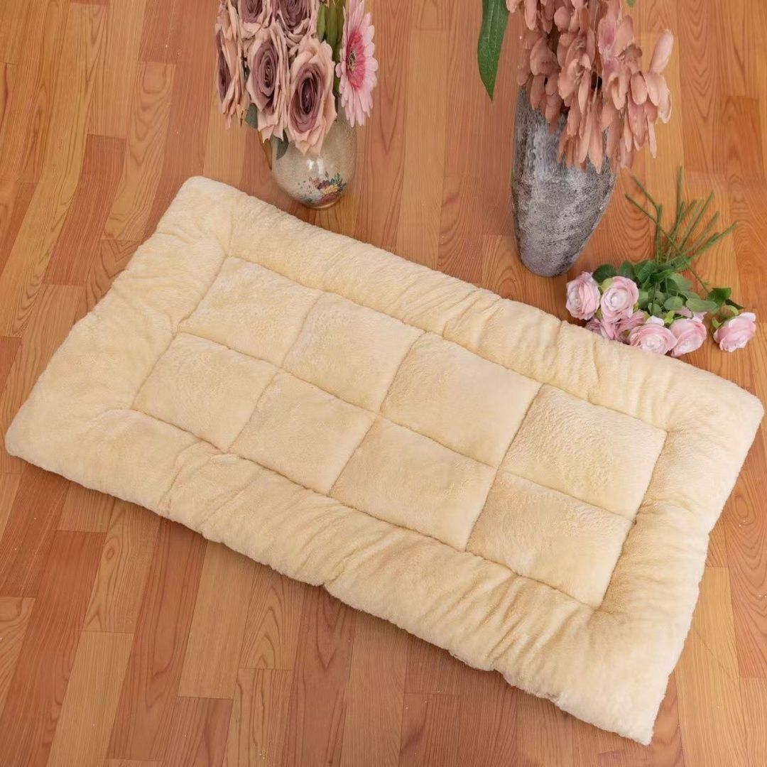 Double Sided Pet Bed Mat, Large Dog Bed, Soft Sleeping Pad For Large Dogs & Cats,  60x120cm