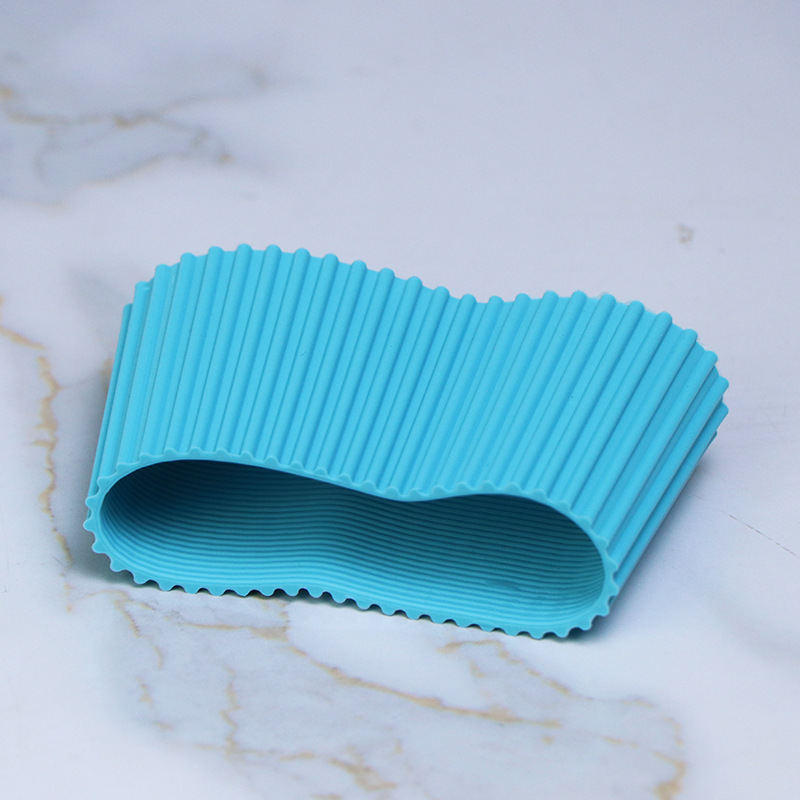 Thickened Silicone Heat Insulation Non-slip Cup Accessories Tapered Coaster Cover