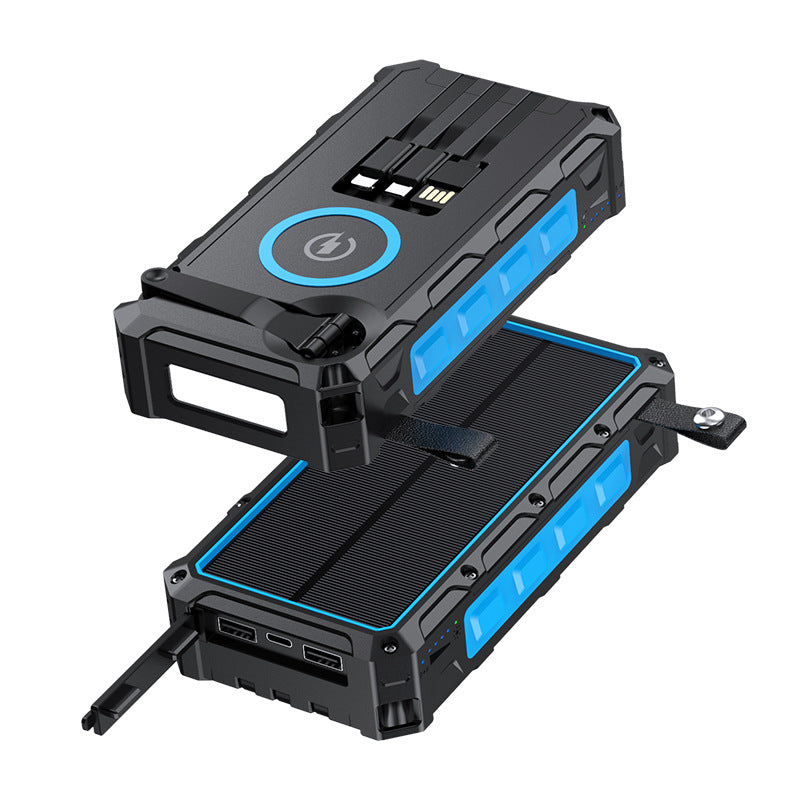 Solar Hand Power Generation Portable Wireless Charging Power Supply