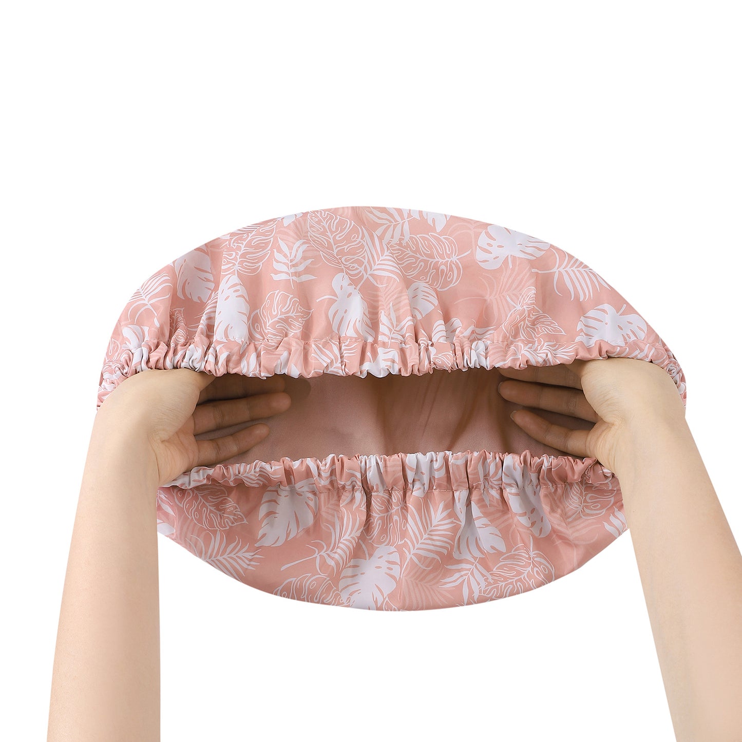 Silk-like Silk Fabric Bath Cap Premium Bathing Cap