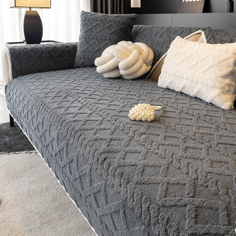 Thickened Plush Sofa Cushion For Home Use